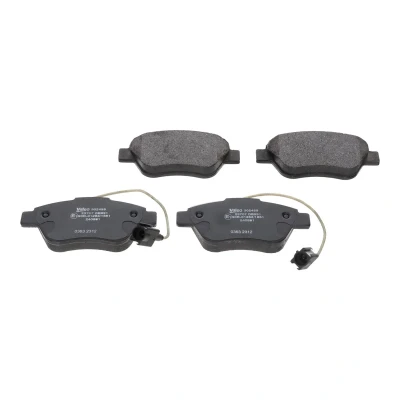 Bild av VALEO 302459 Jeu de plaquettes frein Essieu avant contact signal d&#039;usure inclus avec tôle anti bruit CITROËN: Nemo Van, Break