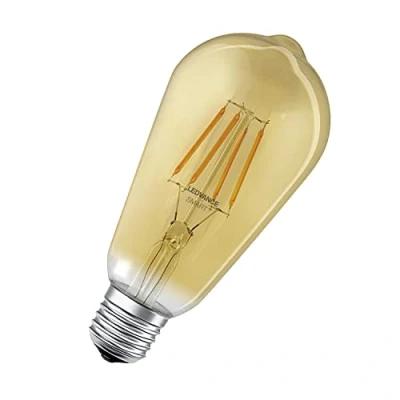 Bild av LEDVANCE Smart+ LED, Bluetooth lampa med E27 sockel, RGB färgbyte, dimbar, ersätter 60 W glödlampa, varmvit, kompatibel Apple Homekit och app för Android