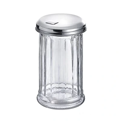 Bild av Westmark Sockerkar, Volym: 300 ml, Glas/Rostfritt Stål, New York, Silver/Transparent, 65202260