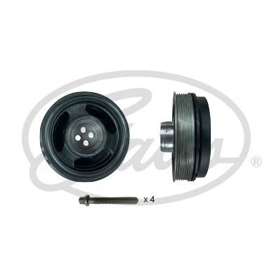 Bild av GATES TVD1192A Poulie Damper 156 avec accessoires BMW: X1, 2 Gran Tourer, Active MINI: 3/5 portes, Clubman