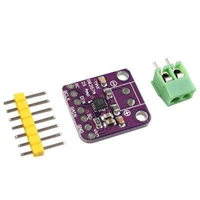 Bild av HALJIA MAX98357 I2S 3W klass D förstärkare breakoutmodul DAC avkodare modul filtrerad ljudkort kompatibel med Raspberry Pi ESP32