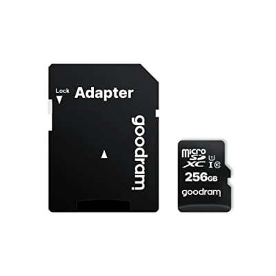 Bild av MICRO SD UHS GOODRAM 256GB KLASS 10 + ADAPTER