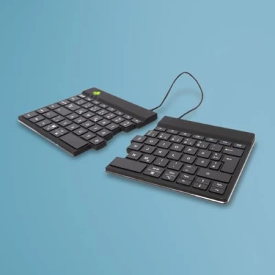 Bild av R Go Tools Ergonomic Keyboard Split break Tangentbord Belgisk Vit