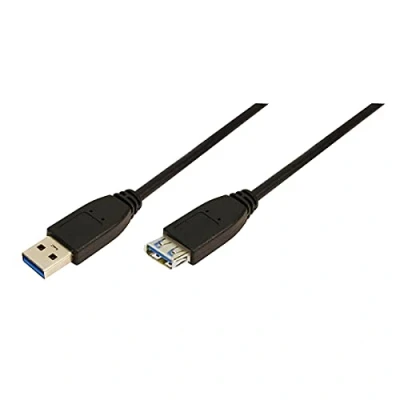 Bild av LogiLink CU0042 USB 3.0 A typ hane till hona kabel, 2 meter längd, lång