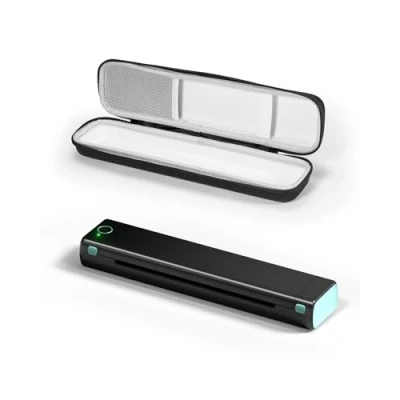 Bild av Phomemo M08F Termoskrivare Bärbar Trådlös A4 Skrivare för Hemmabruk och Kontor, Bluetooth utan Kompatibel Martphone Dator, med 1 Förvaringsväska