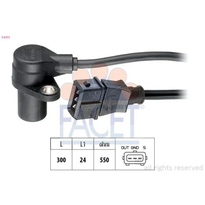 Bild av FACET 9.0272 Capteur d&#039;impulsions Made in Italy OE Equivalent DAEWOO: Lanos Berline, 3/5 portes