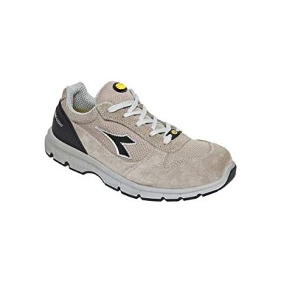 Bild av Utility Diadora låg arbetssko Run Text Low S1P SRC ESD för män och kvinnor, Beige Juta Juta, 45 EU