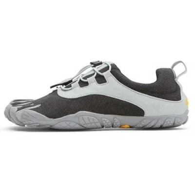 Bild av Vibram FiveFingers V Run Retro, herrsneakers, svart, grå, 43 EU smal, Svart Smal