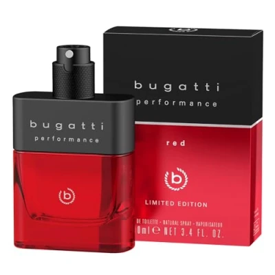 Bild av bugatti performance red parfym herr 100 ml I orientalisk fougères Eau de Toilette med grapefrukt, lavendel, patchouli och sandelträ kraftfull maskulina, varma skogiga toner