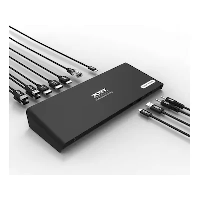Bild av PORT Designs connect DOCKING TYPE C OFFICE 3 X 4K