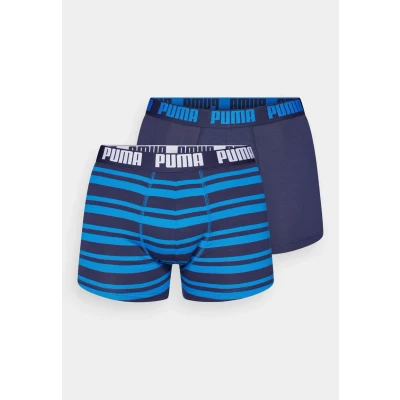 Bild av Puma MEN Everyday Heritage Stripe 2 PACK Underkläder, Storlek: XL, True blue combo