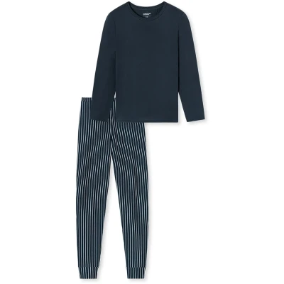 Bild av uncover by Schiesser Nightwear Pyjamas, Storlek: 36, Dunkelblaugem
