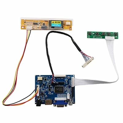 Bild av HD MI VGA LVDs kontrollkort för 14,1 tum 15,4 1280x800 LP154WX4 LP154W01 LTN154X3 L01 B154EW02 LP154WX3 30pin 1CCFL LCD skärmpanel