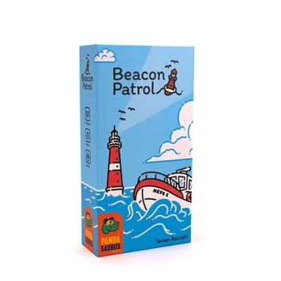 Bild av Pandasaurus Games Beacon Patrol Sällskapsspel Strategispel Roligt Familjespel för Barn och Vuxna Kan spelas i samarbete ensam Från 8 år 1 till 4 Spelare På engelska