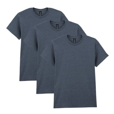 Bild av GILDAN herr T shirt i tung bomull, stil G5000, multipack, Mörk ljung, XL