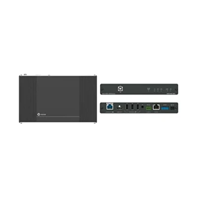Bild av Kramer EXT3 POE XR R Förlängning video/ljud/infraröd/seriell/USB/nätverk/ström mottagare 1GbE, HDMI, HDBaseT 3.0 upp till 100 m