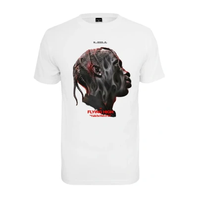 Bild av Upscale by Mister Tee Flying HIGH Oversize Overs Tshirt med print, Storlek: XXL, White