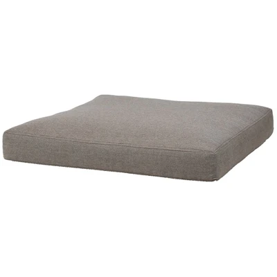 Bild av Cane line Connect Footstool Cushion Kuddar för utomhusbruk Taupe B: 70 x D: 67 H: 8 cm