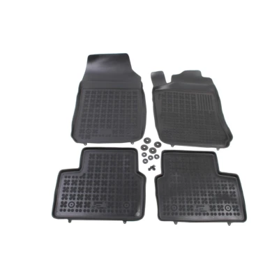 Bild av REZAW PLAST 200503 Ensemble de tapis sol Caoutchouc avant et arrière 4 noir Sur mesure OPEL: Vectra B Berline