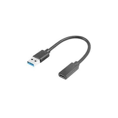 Bild av Lanberg USB adapter Typ A (han) till 24 pin C (hun) 3.1 Gen1 OTG 15 cm sortering