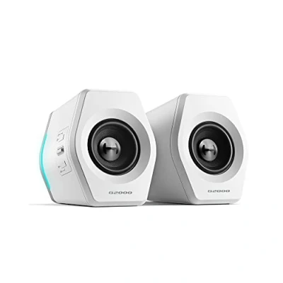 Bild av EDIFIER G2000 Bluetooth spelhögtalare med 3 ljudlägen och RGB belysning 12 olika Ljuseffekter för perfekt spelatmosfär. Anslutningar: Bluetooth, USB (ljudkort) eller 3,5 mm jacka.