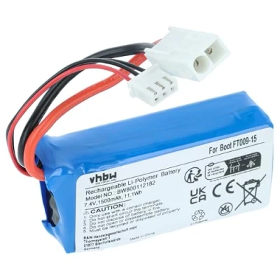 Bild av vhbw batteri kompatibel med Revell Speed Boat Maxi 24128 modellbygge (1 500 mAh, 7,4 V, Li Polymer)