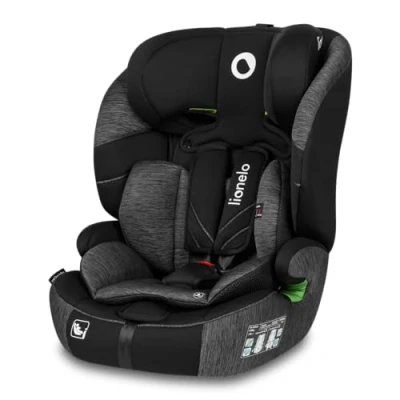 Bild av Lionelo bilbarnstol Levi One I Size Svart Grå 76 150cm Dri Seat