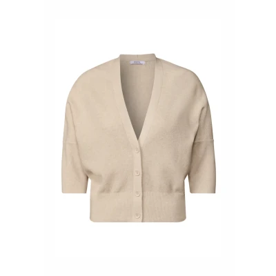 Bild av Cecil MIT Strktur Kofta, Storlek: XL, Beige