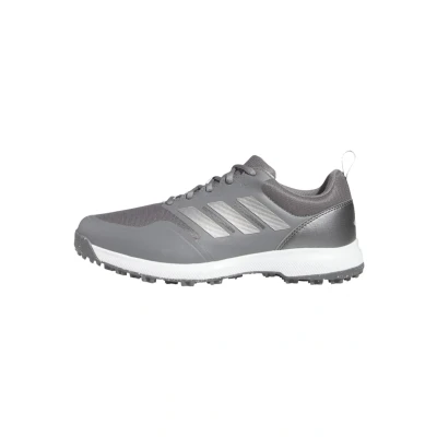 Bild av adidas Golf TECH Response SL 3.0 WIDE Väglöparskor Grey four silver metallic solar gold, Storlek: 40 2/3, gold