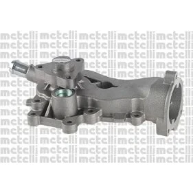 Bild av METELLI 24 1285 Pompe à eau avec joint d&#039;étanchéite mécanique Tôle d&#039;acier pour système dentrainement courroie trapézoïdale nervures