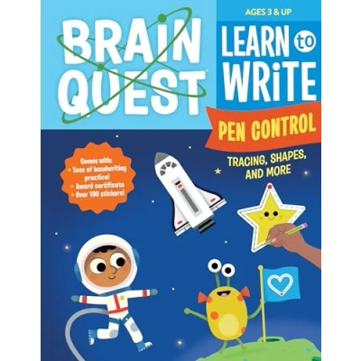 Bild av Brain Quest Learn to Write: Pen Control, Tracing, Shapes, and More