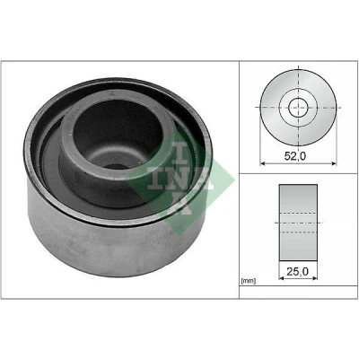 Bild av INA 532 0068 20 Poulie renvoi/transmission, courroie de distribution MAZDA: MX 5 2