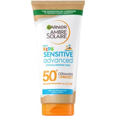Bild av Garnier Ambre Solaire Sensitive Advanced Hypoallergenic Kids Lotion SPF 50+ 175 ml