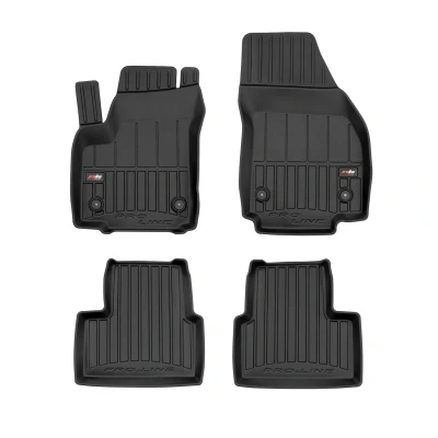 Bild av FROGUM proLine 3D 3D426276 Ensemble de tapis sol Caoutchouc avant et arrière 4 noir Sur mesure OPEL: Meriva B