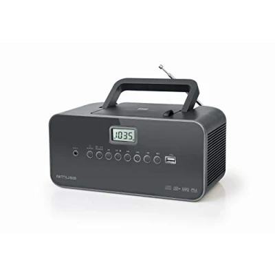 Bild av Muse M 28 DG, 1,4 kg, Sort, Bærbar CD afspiller