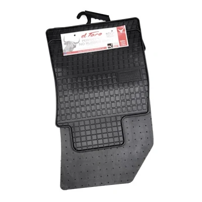 Bild av FROGUM 0752 Ensemble de tapis sol Caoutchouc avant et arrière 4 noir Sur mesure RENAULT: CLIO 4, 3, Modus / Grand
