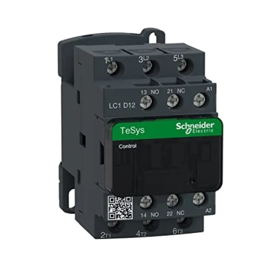 Bild av Schneider Electric LC1D12P7 Kontaktdon 440 V 12 A, Vit/svart
