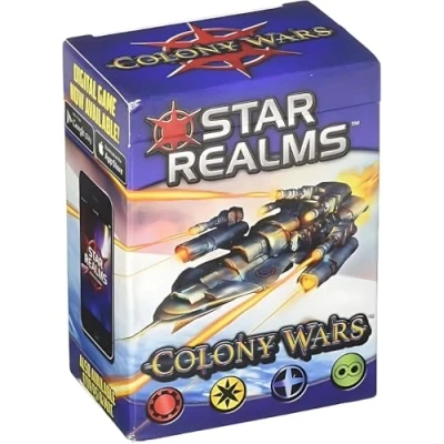 Bild av White Wizard Games WWG011 EN Star Realms Deckbuilding spel, Colony Wars engelska