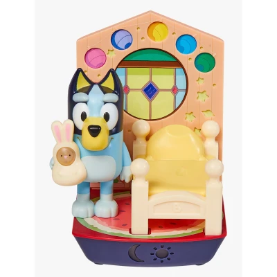 Bild av bluey GoGlow Dream 3 i 1 nattlampa barn sängbord sovtränare ficklampa och sömntimer, flerfärgad (14345)