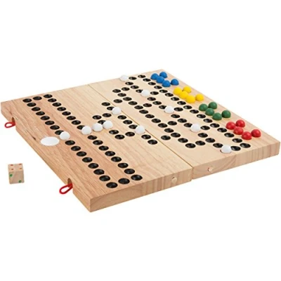 Bild av small foot brädspel &quot;Barrikade&quot; av trä, tärnings och strategispel för 2 till 4 spelare, från 6 år, 9954