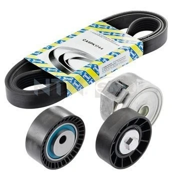 Bild av SNR KA859.15 Jeu de courroies trapézoïdales à nervures PEUGEOT: 206 3/5 portes, 406 Berline, SW, CITROËN: C5 I 5 Xantia portes