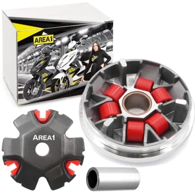 Bild av Area1 Tuning variomatikvariator för 50 cc 2 takt. Kompatibel med Speedfight 3 4 Jetforce Citystar, Django Elystar Ludix Kisbee Looxor New Vivacity TKR Streetzone