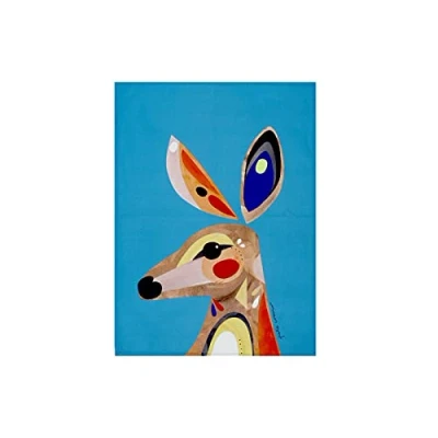 Bild av Maxwell &amp; Williams Pete Cromer Kökshandduk med Djurtryck, Känguru, 100% Bomull, Flerfärgad, 70 cm x 50 cm, GX0037