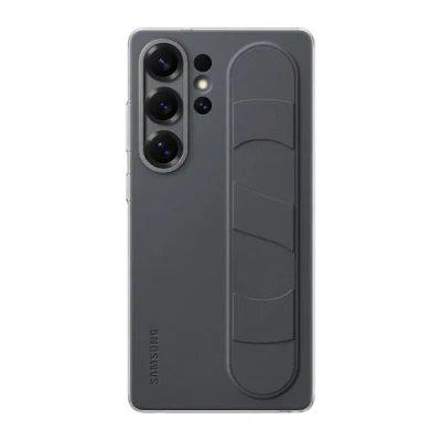 Bild av Samsung Stående grepp fodral med rem och stativfunktion för Galaxy S25 Ultra, svart