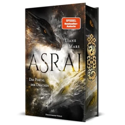 Bild av Asrai Das Portal der Drachen: Epischer Fantasy Liebesroman trifft auf Drachen und Magie Schmuckausgabe mit Farbschnitt Garantie: 1