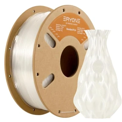 Bild av ERYONE PLA 1,75 mm filament, filament för 3D skrivare PLA, 0,03 mm, 1 kg/Spule, transparent