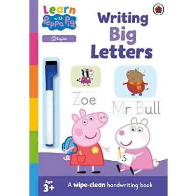 Bild av Learn with Peppa: Writing Big Letters: Wipe Clean Activity Book