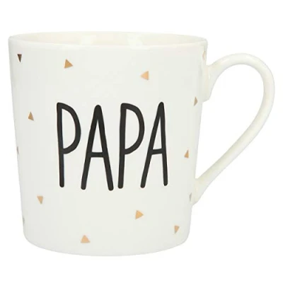 Bild av Depesche 5909.002 kopp med handtag, av porslin, 300 ml, inskription, pappa