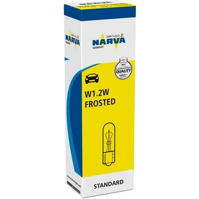Bild av NARVA 170323000 Ampoule, feu plafonnier Lampe à socle en verre 12 1,2