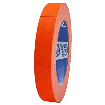 Bild av ACIT Fluo Duct Tejp, 25 m x 19 mm, superbeständig (även mot sol, värme och vatten), Tape, Gaffer, Fluorescerande självhäftande tejp
